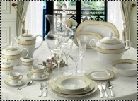 Porcellane e cristalli